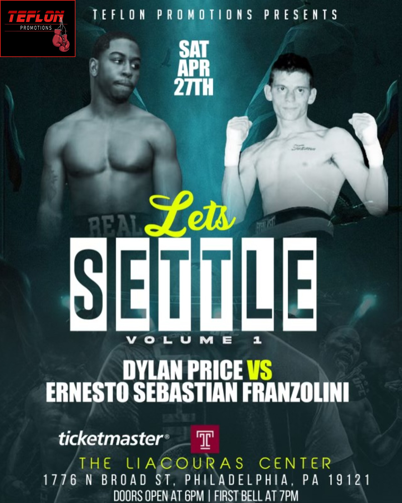  Bout Dylan Price vs Ernesto Franzolini